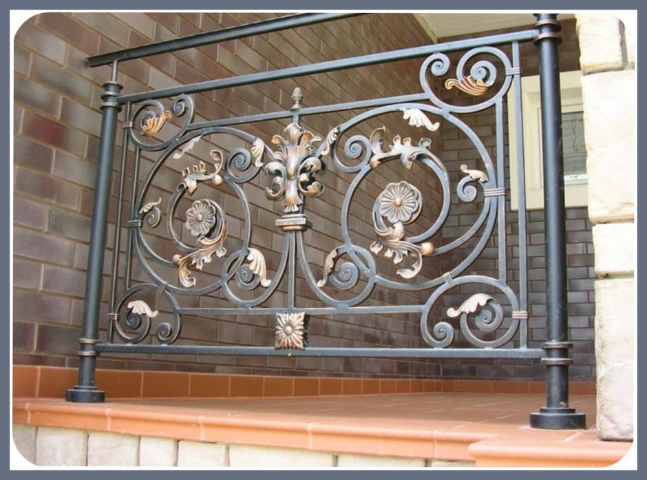 Кованые ограждения