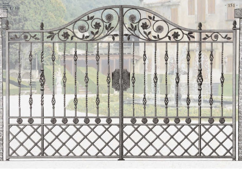 Кованые Решеточные ворота