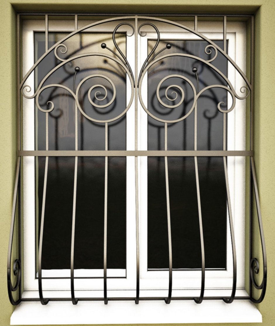 Кованые решетки на окна