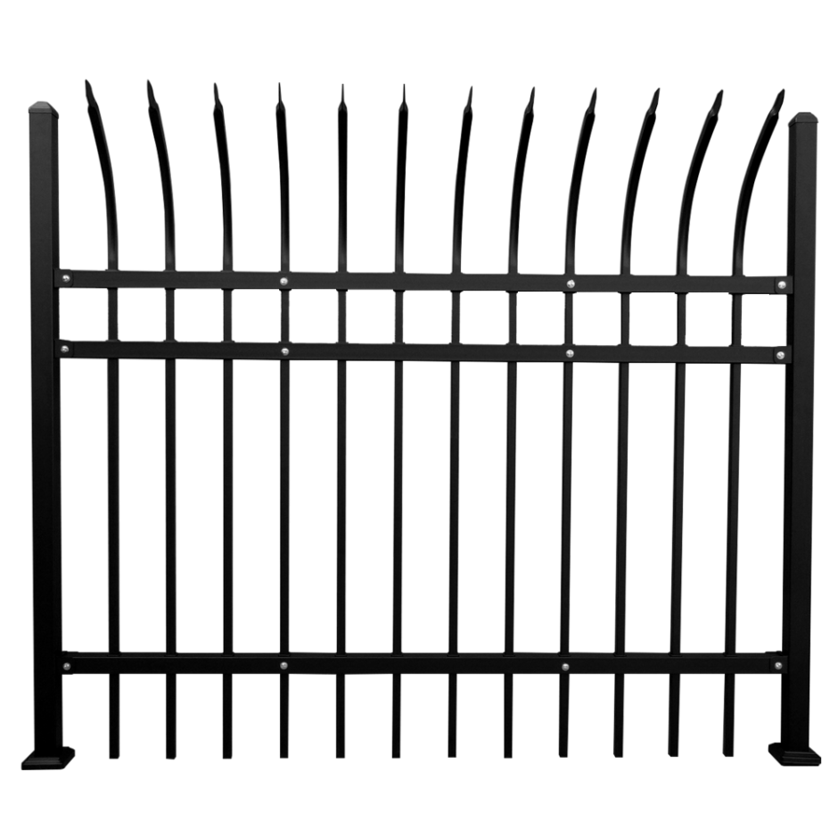 Забор решетка металлический