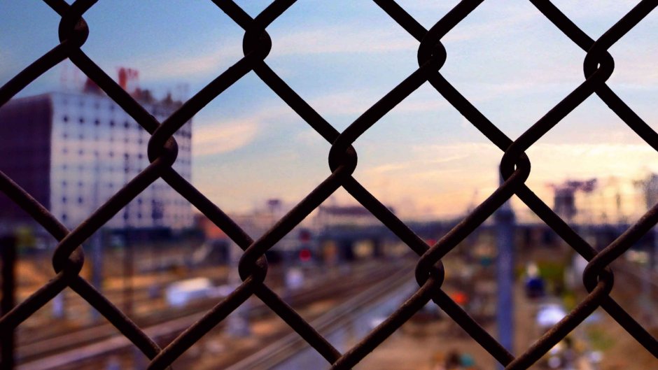 Сетчатый забор Эстетика