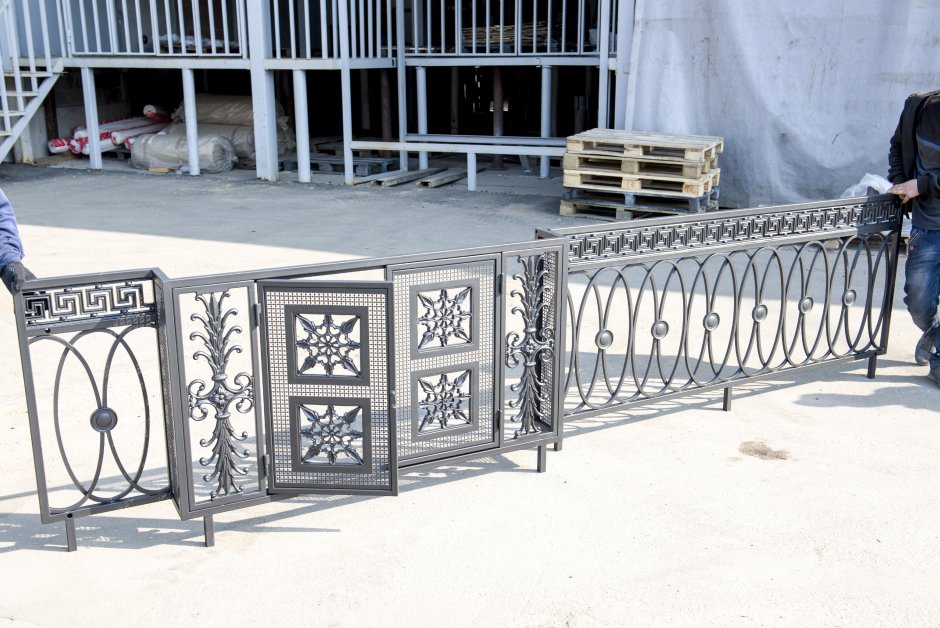 Решетка ограждения "Надзея"