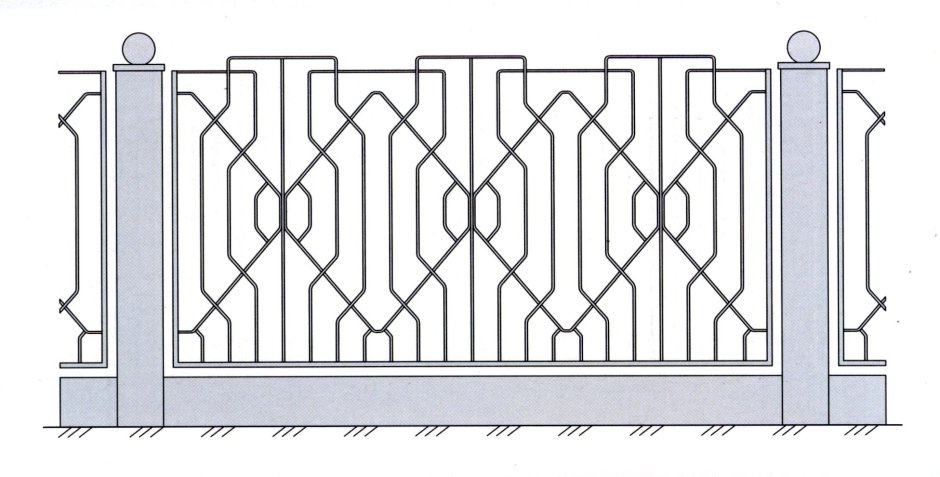 Заборы решетки ограждения