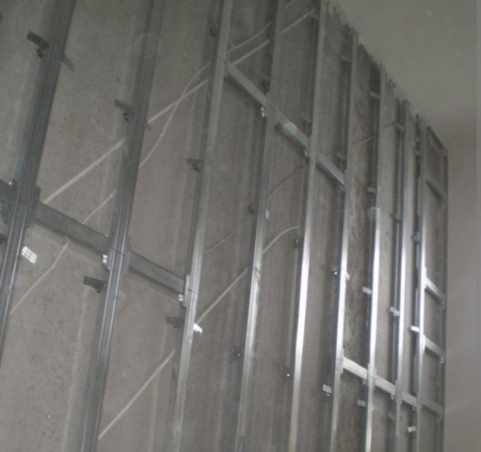 Каркас перегородки с дверью ПГД 1.52.4