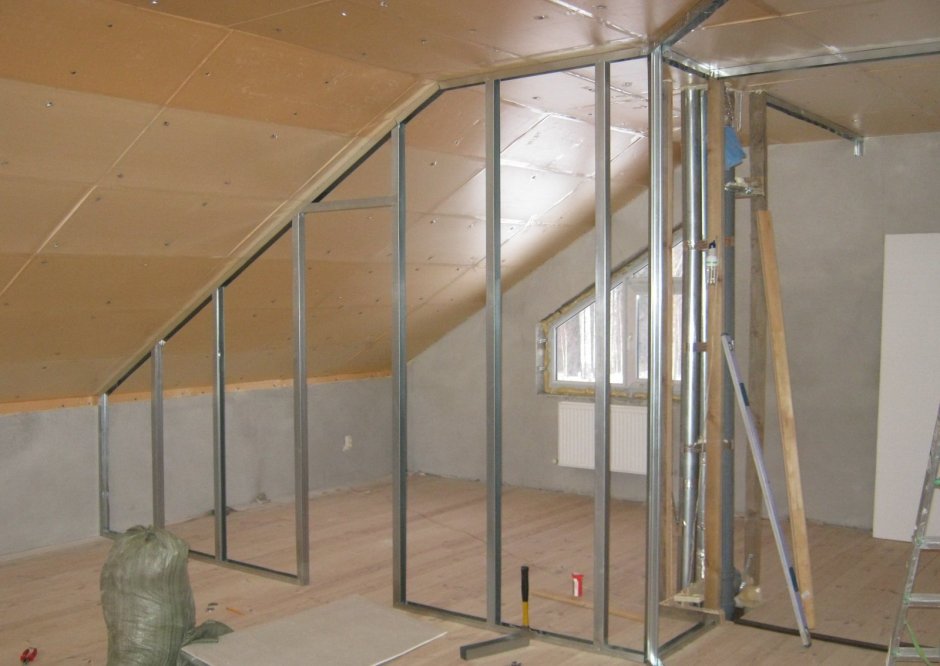 Каркас из профиля Кнауф под гипсокартон