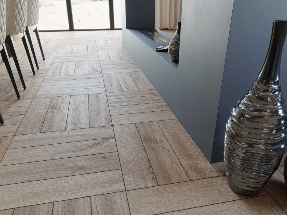 Напольная плитка Global Tile Орлеан светло коричневый 60x15,1