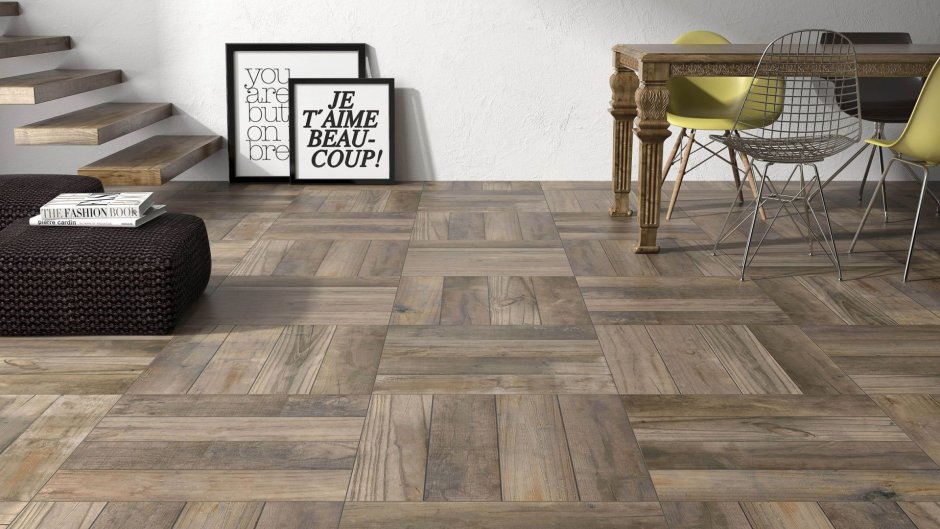 Плитка под дерево на пол