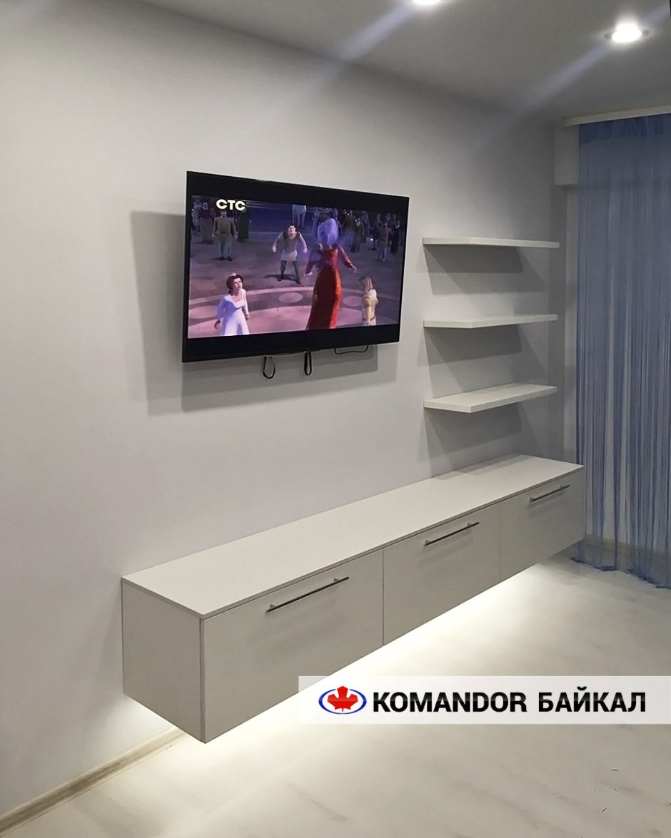 Панель под телевизор с подсветкой