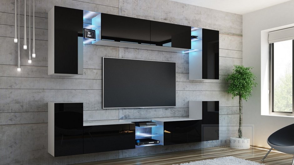 Подвесная тумба под ТВ икеа