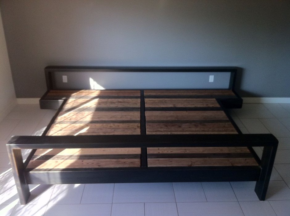 Кровать из профильной трубы