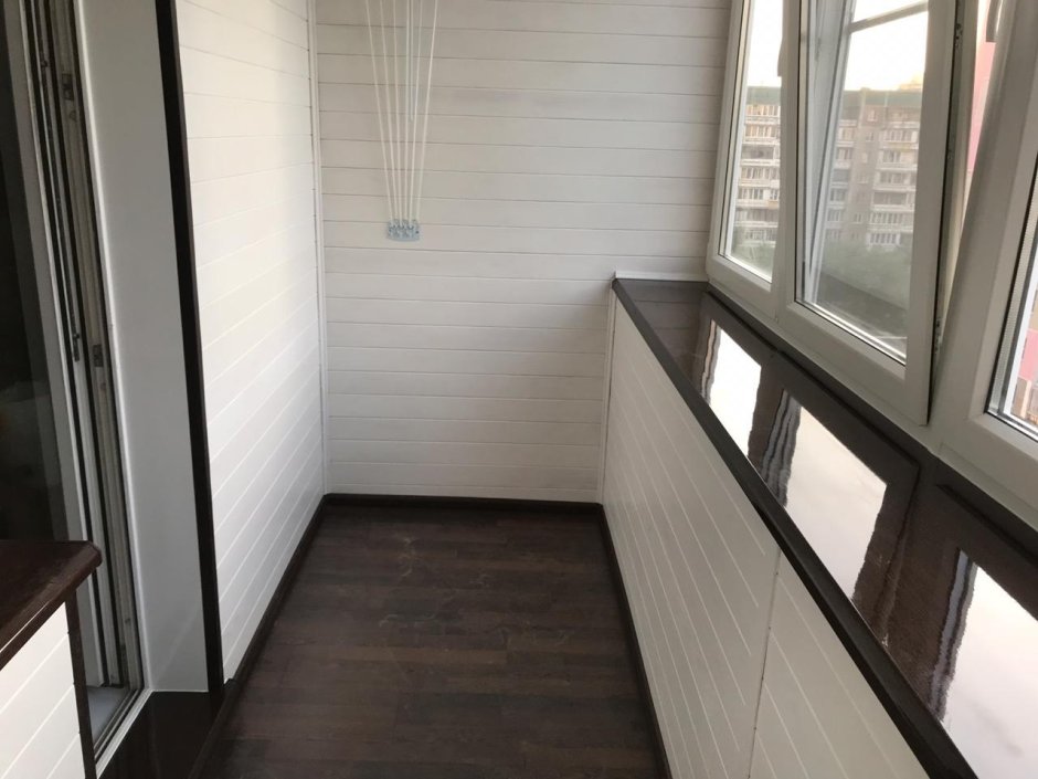 МДФ панели на балконе