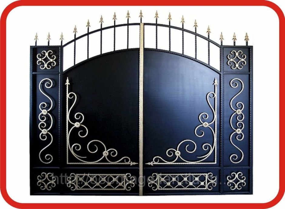 Кованые ворота