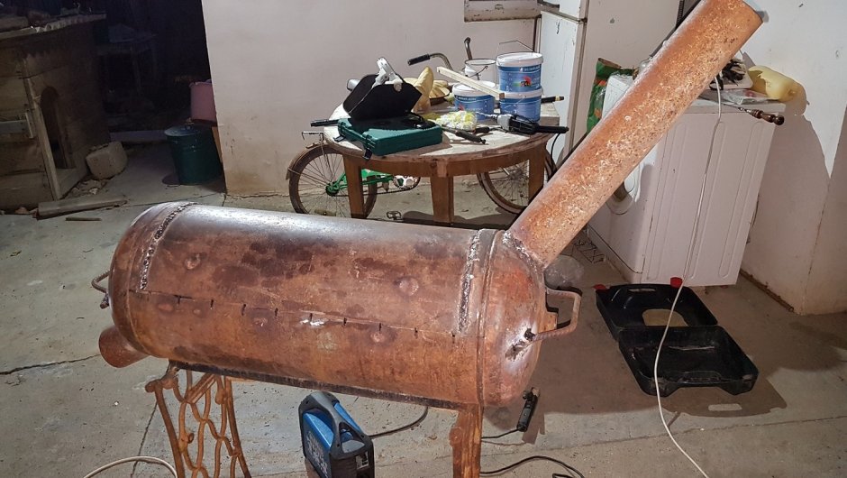 Плита из газового баллона