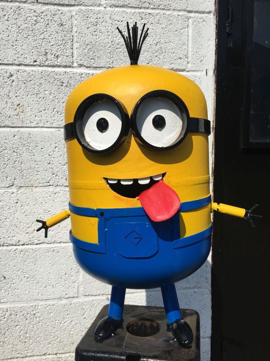 Миньоны из баллонов от фреона