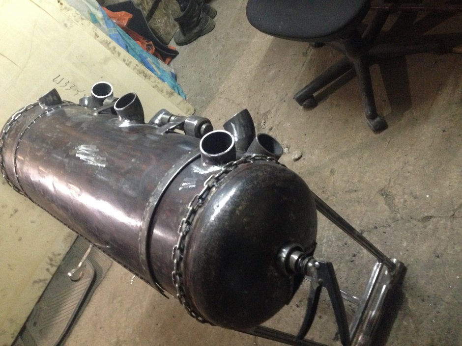 Самоделки из газового баллона 50 л