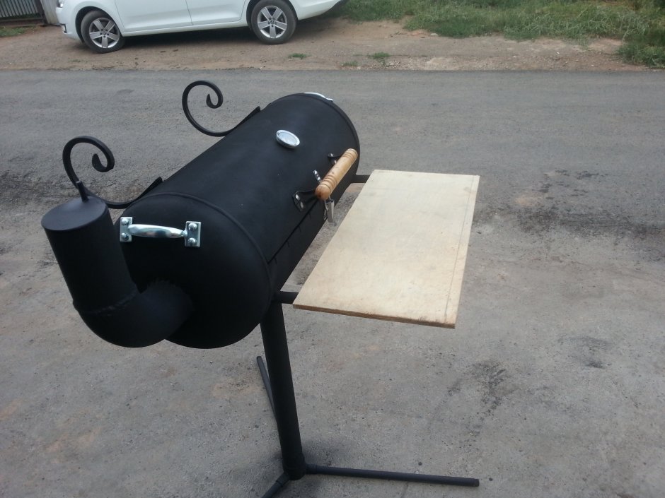 Мангал гриль из газового баллона 50л