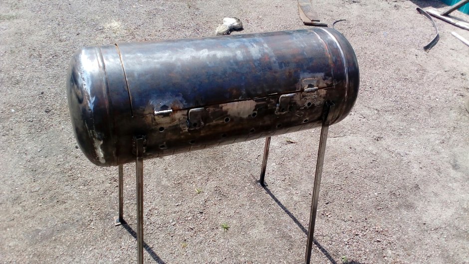 Мангал с ГАЗ баллона 27 литров