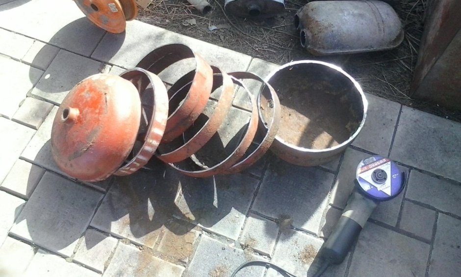 Изделия из пропанового баллона