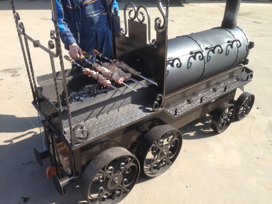 Мангал из огнетушителя ОП-50