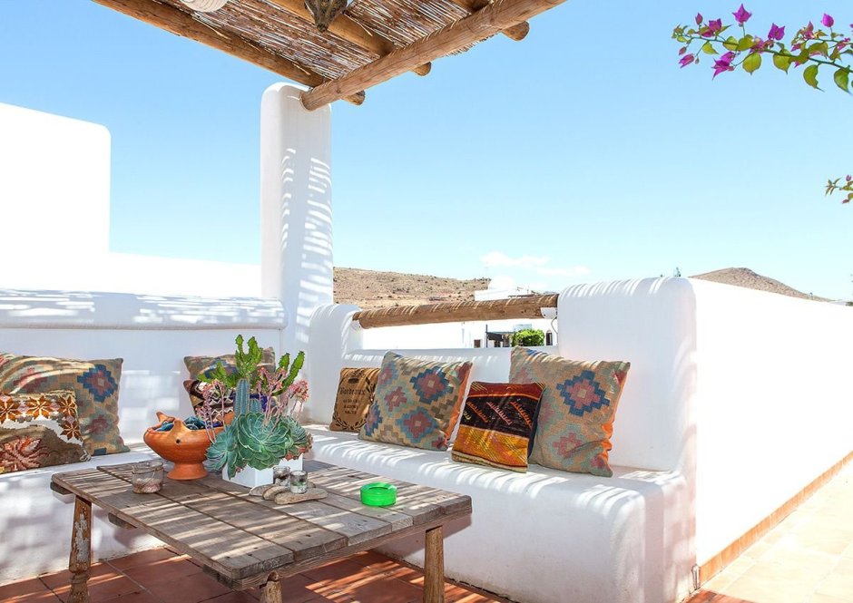 Террасы патио средиземноморском стиле