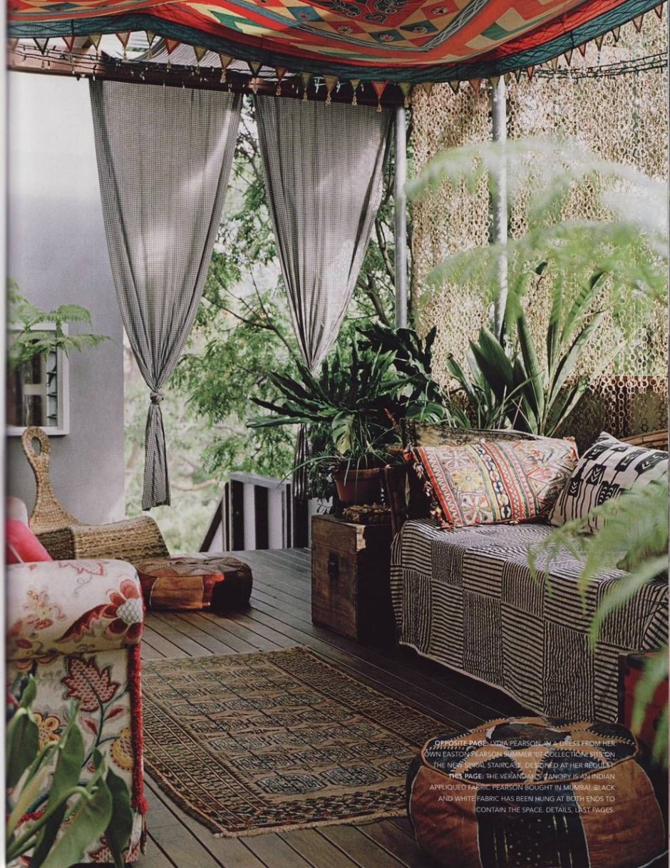 Веранда терраса в стиле Восточном