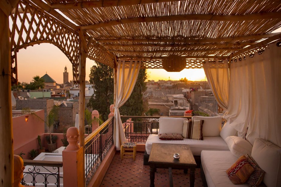 Веранда в стиле Марракеш