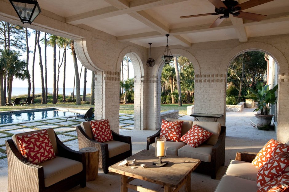 Испанский колониальный стиль беседка