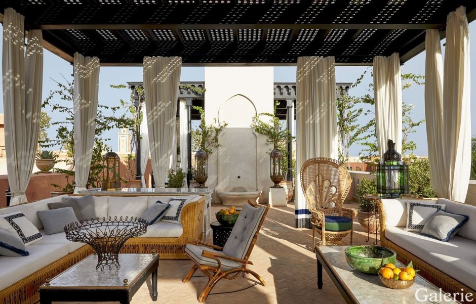 Веранда в стиле Марракеш