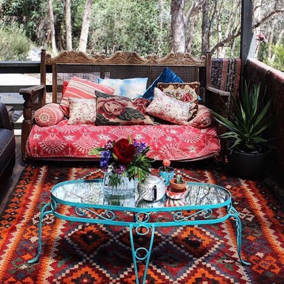 Веранда бохо Шик