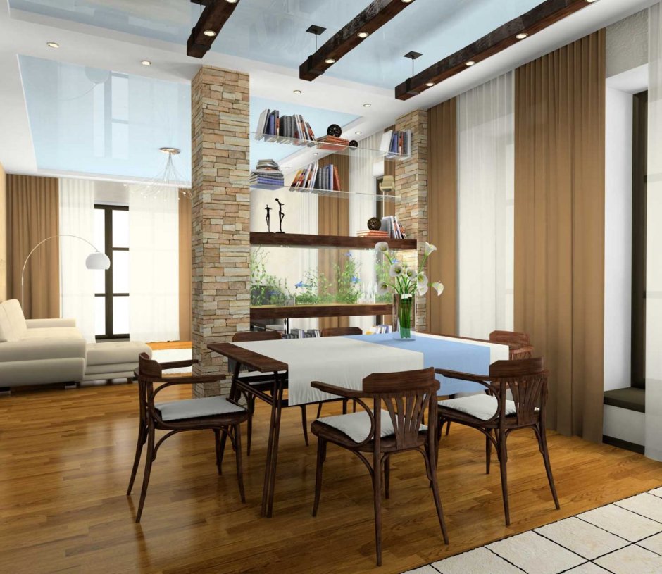 Фальшбалки лофт стиль