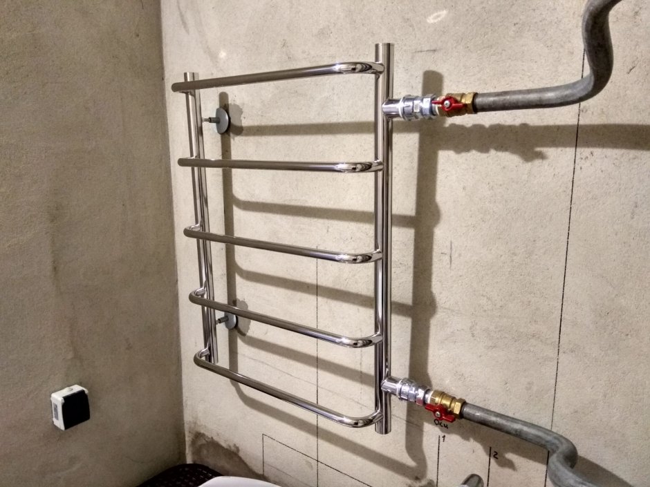 Полотенцесушитель с байпасом полипропилен 32