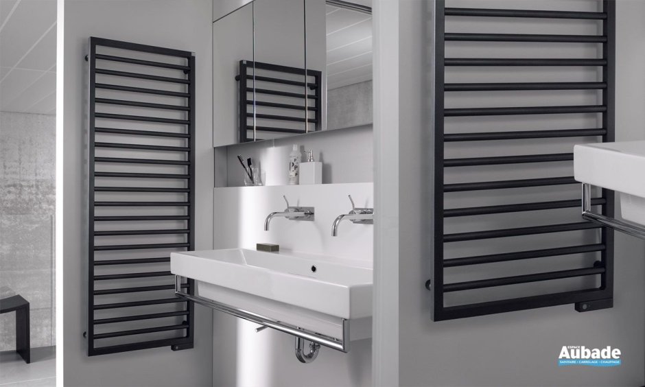 Полотенцесушитель электрический Zehnder Subway чёрный