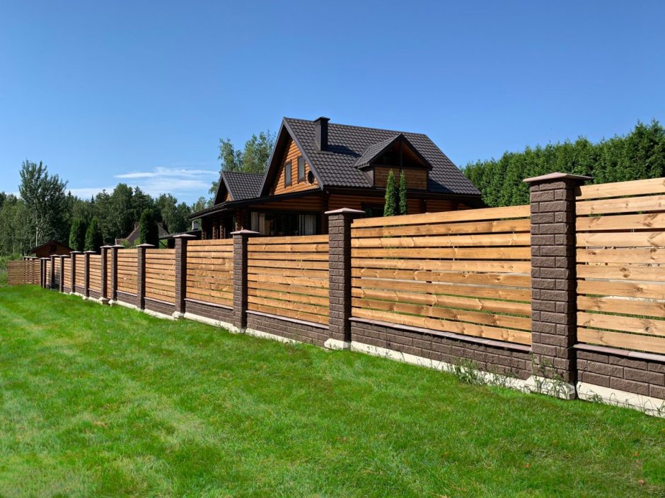 Заполнение забора