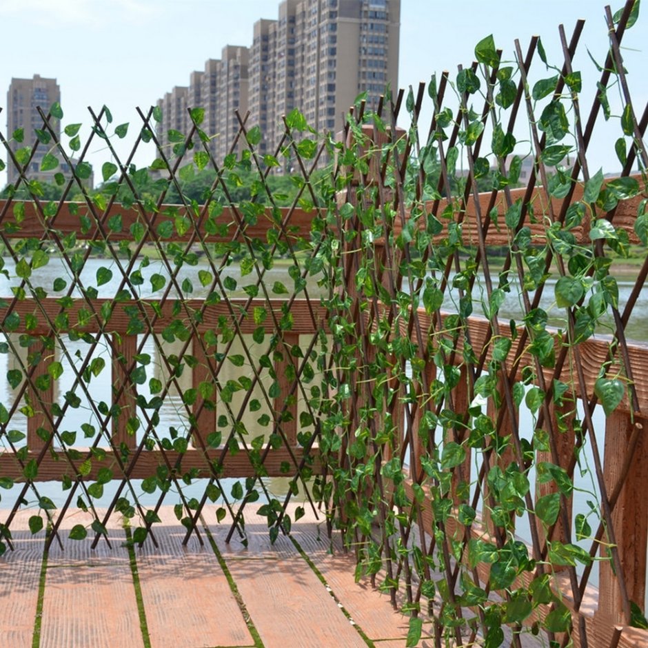 Высокий забор на даче