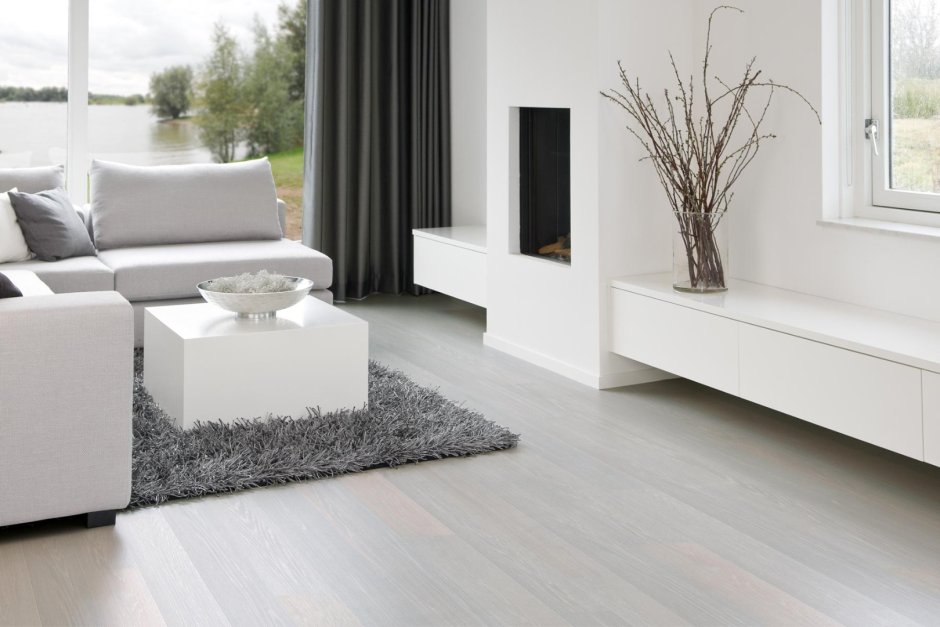 Паркетная доска Solidfloor Pearl White