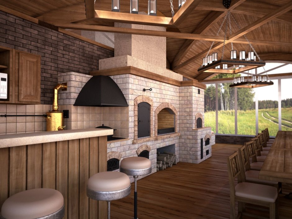 Финские беседки гриль Jalotakka