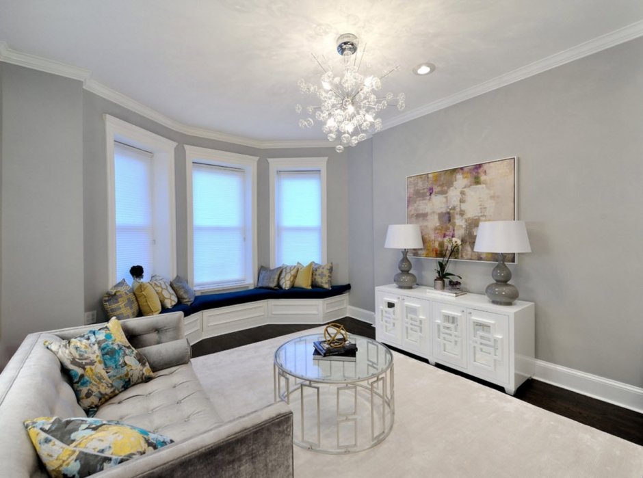 Дизайн однокомнатной квартиры с эркером