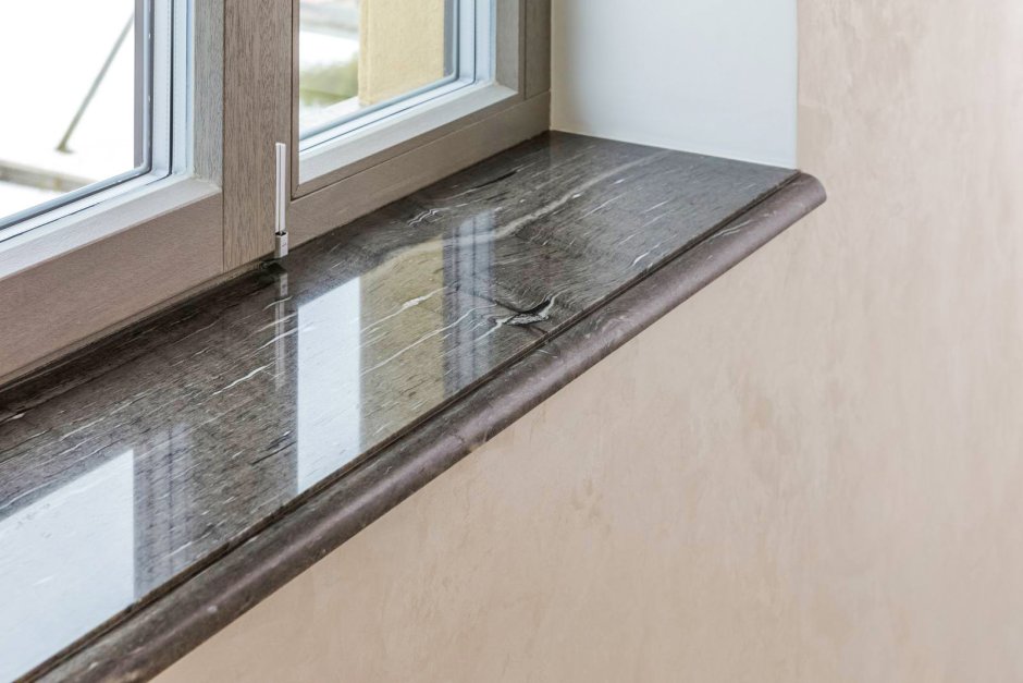 Подоконник из эпоксидной смолы