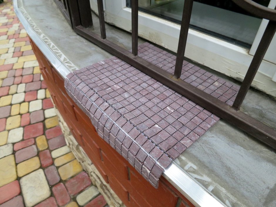 Дымовский гранит подоконник