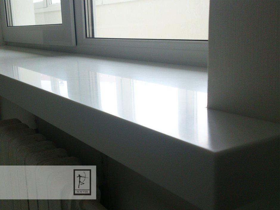 Подоконники из плитки керамогранита