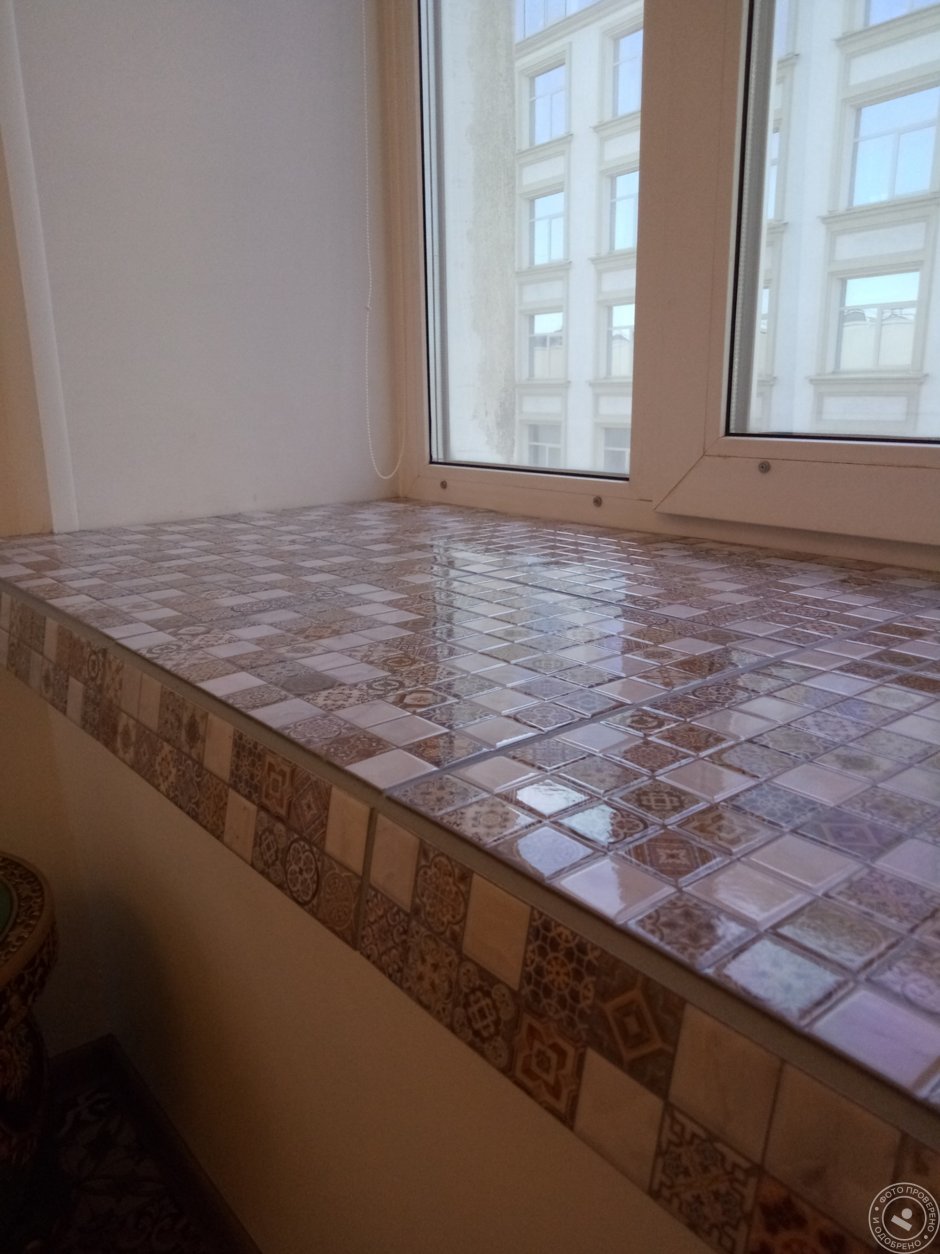 Подоконник из керамогранита