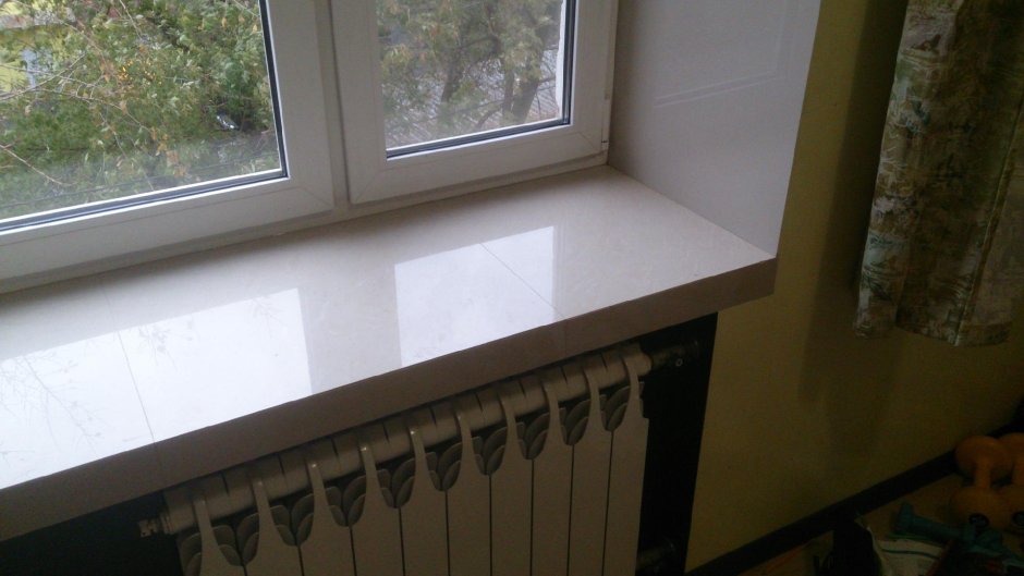 Подоконник из бетона