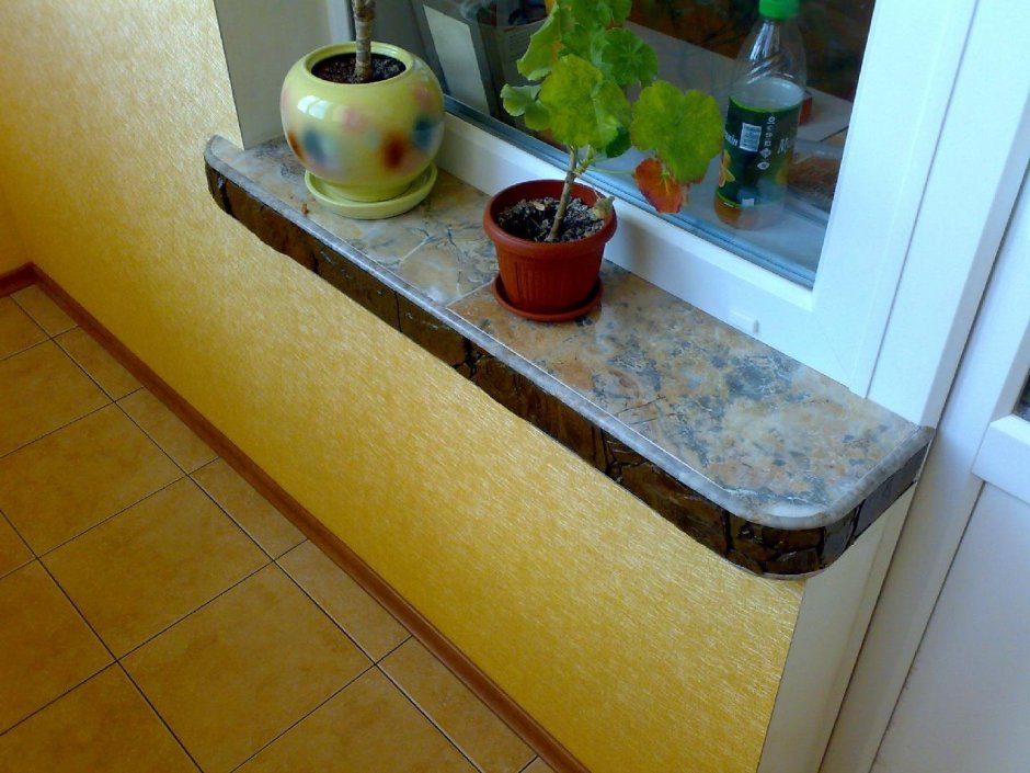 Подоконник из сланца