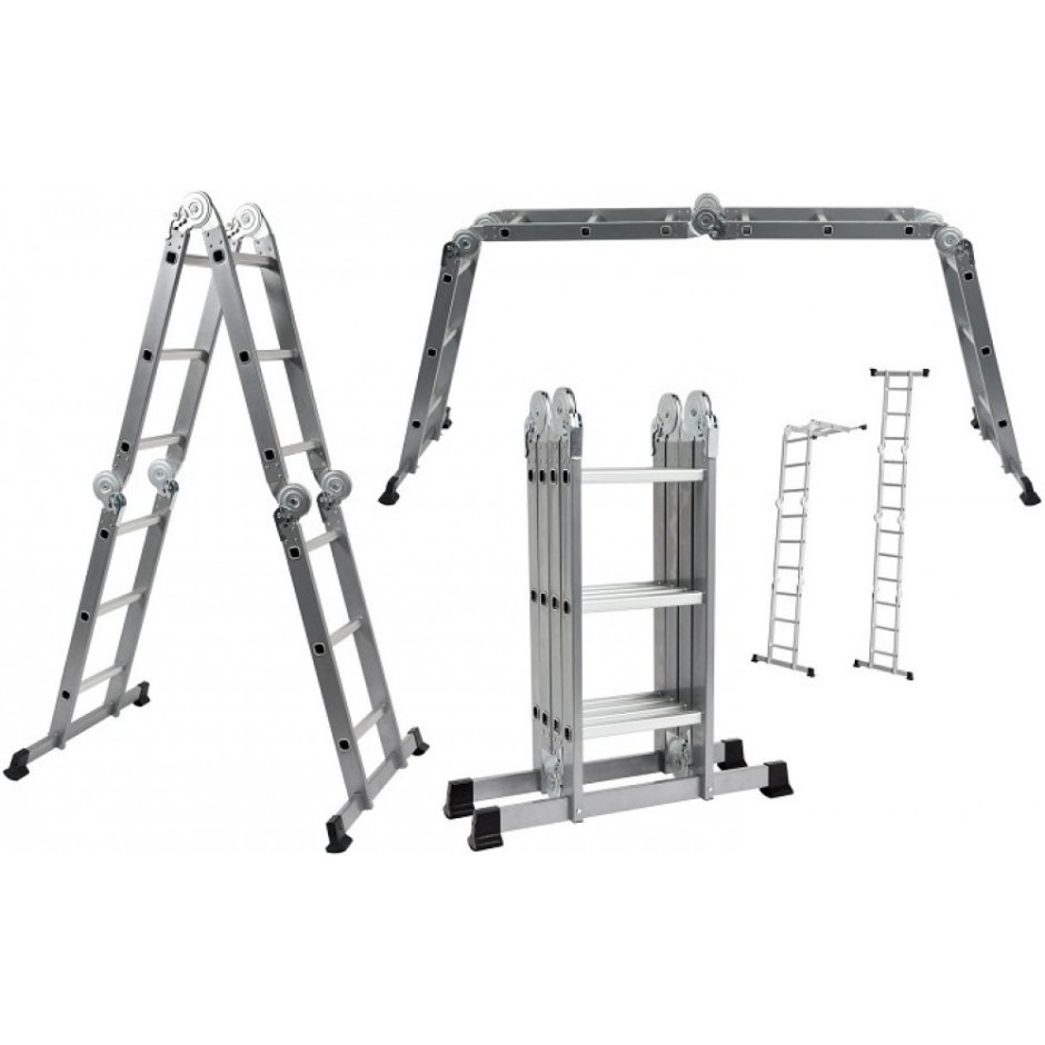 Лестница трансформер 4-секционная Alutek 2320404