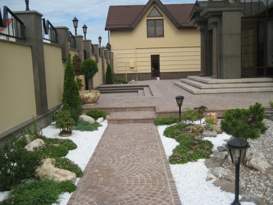 Дорожки в частном доме