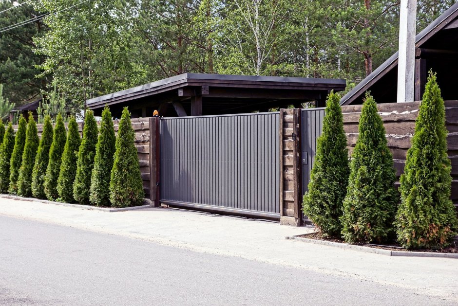 Дорожка от калитки к дому