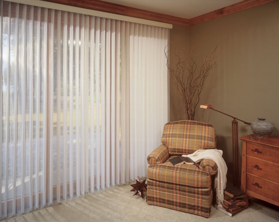 Вертикальные тюлевые жалюзи дебют