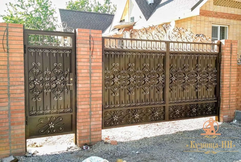 Коварт кованые ворота
