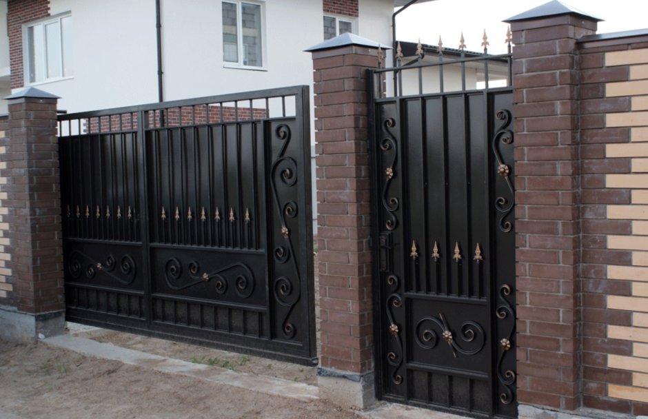Красивые ворота