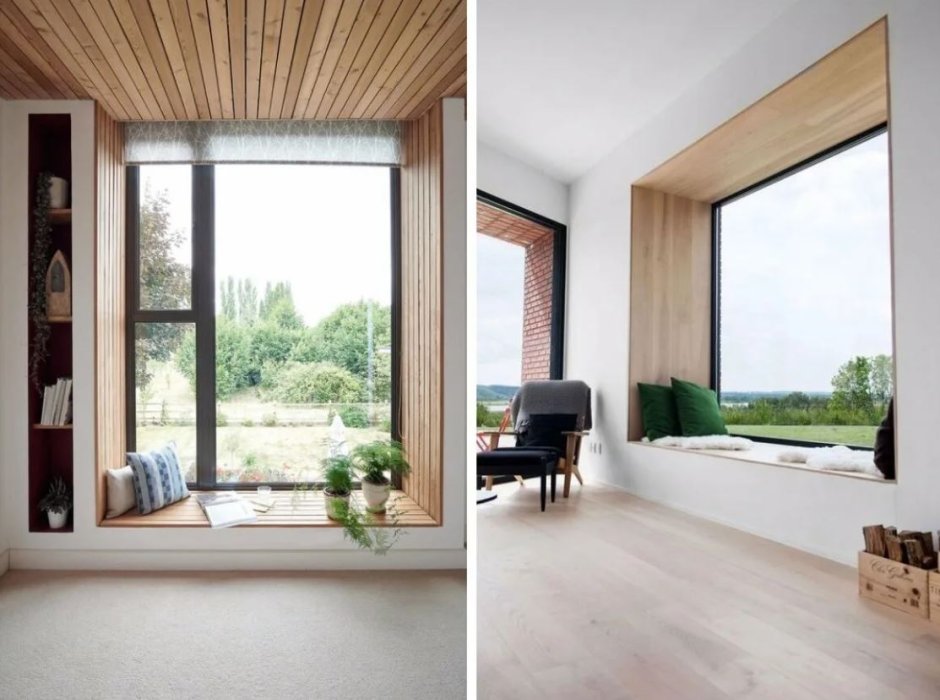 Деревянные откосы